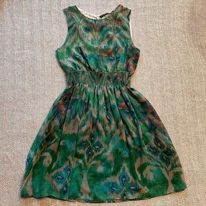 Zara Ikat Dress with Lace Back